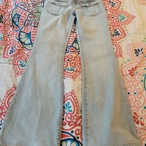 Girls Art Class Size 12 Light Blue Flared Jeans